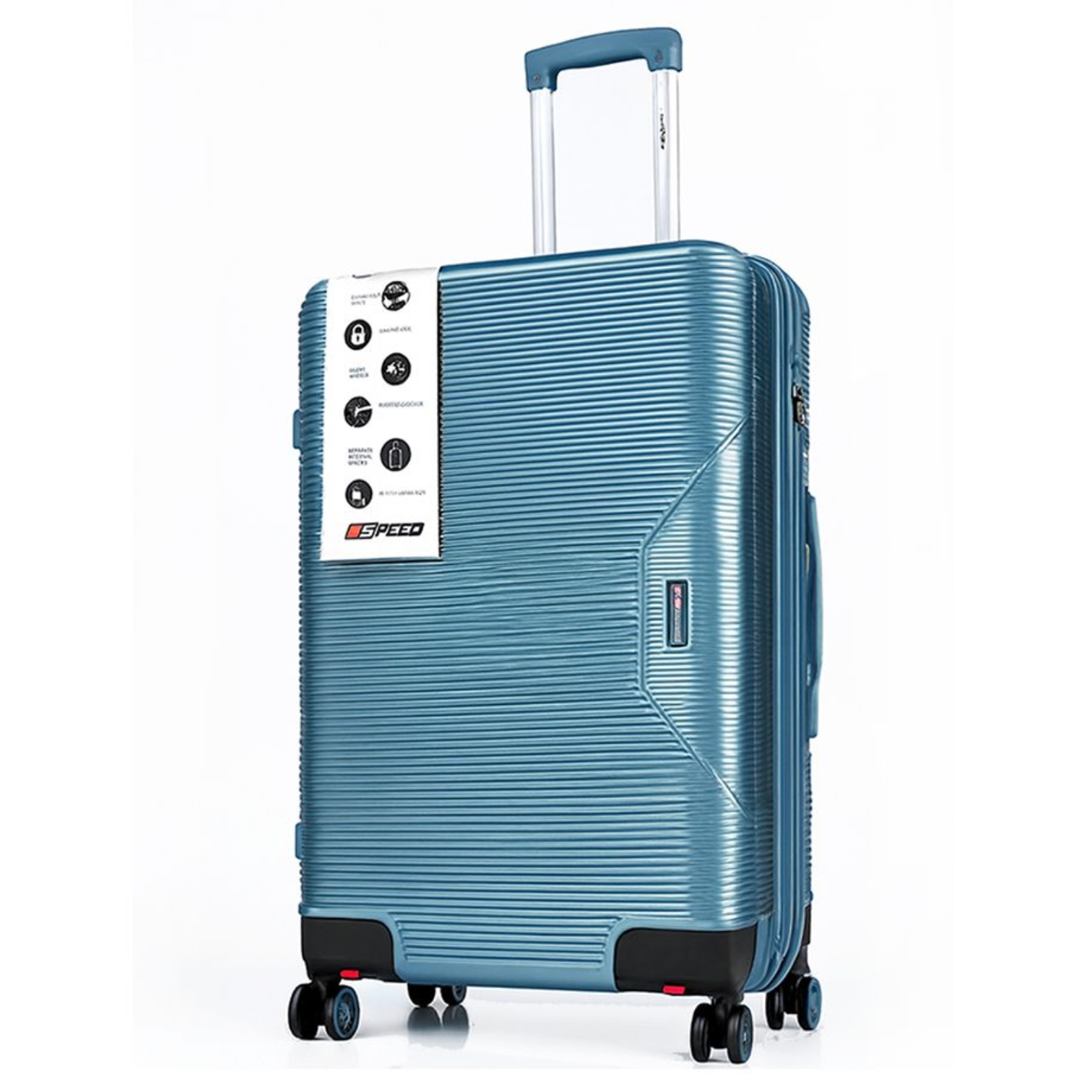 چمدان اسپید مدل Retractable wheel TR950 چرخ مخفی شو سایز بزرگ ارتفاع 78 سانتی متر